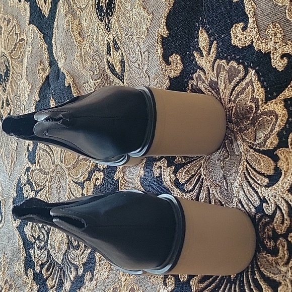 Dolce vita 9.5 leather ankle boots black - Picture 3 of 5